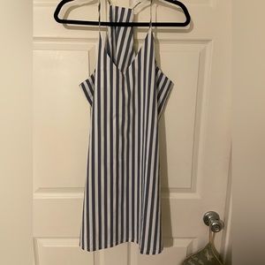 SHEIN Stripe Speghetti Strap Racer Back Size M